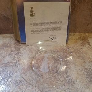 Vintage Avon Lady Plate